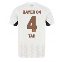 Billiga Bayer Leverkusen Jonathan Tah #4 Borta fotbollskläder 2024-25 Kortärmad